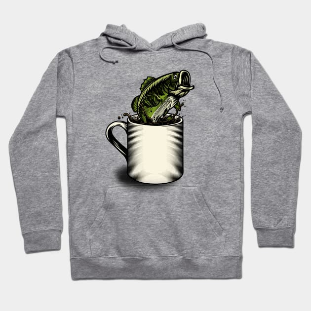 Java Bass Hoodie by TomLedin